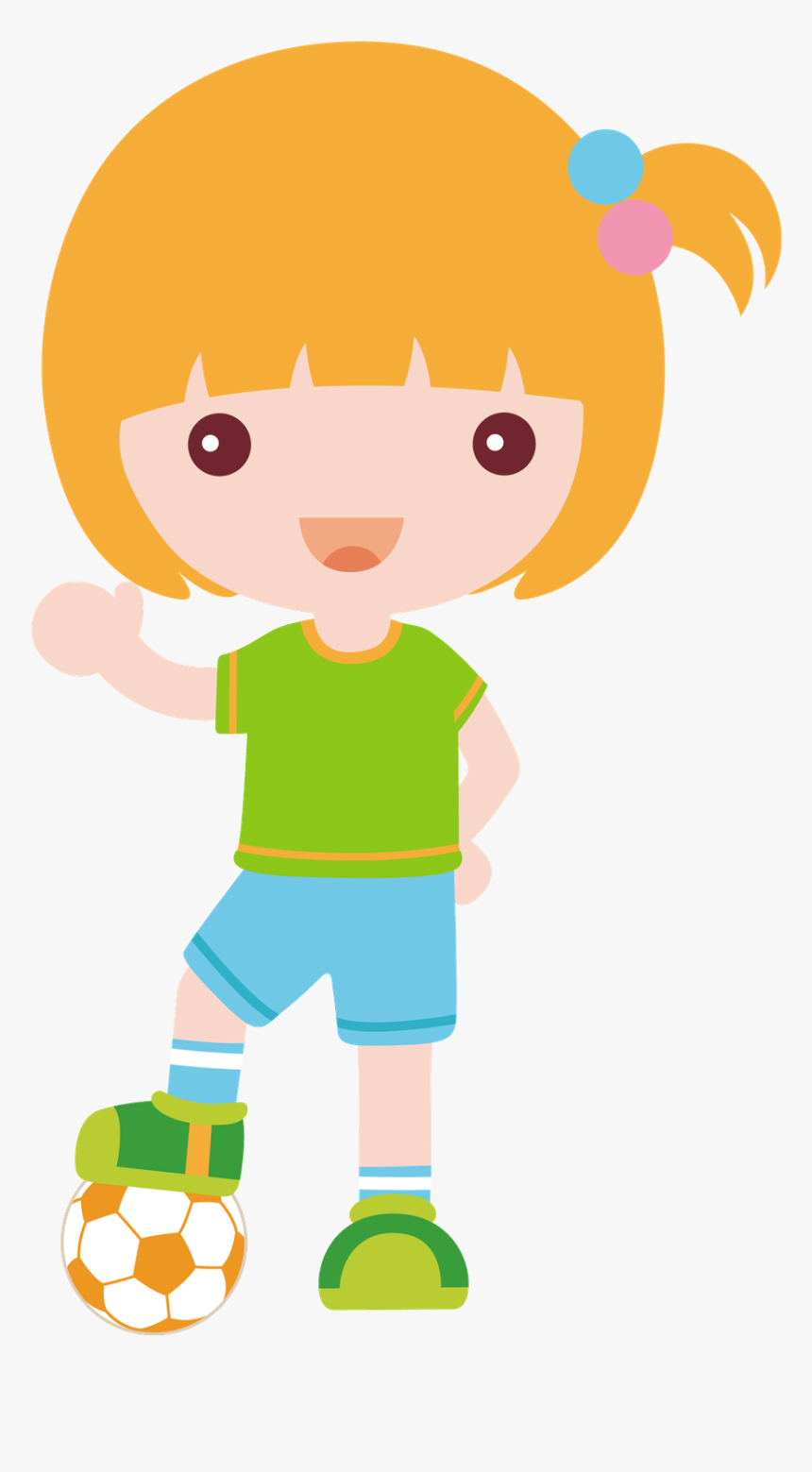 Minus Women S Football, Say Hello, Child Doll, Soccer - Futebol Kids Png, Transparent Png