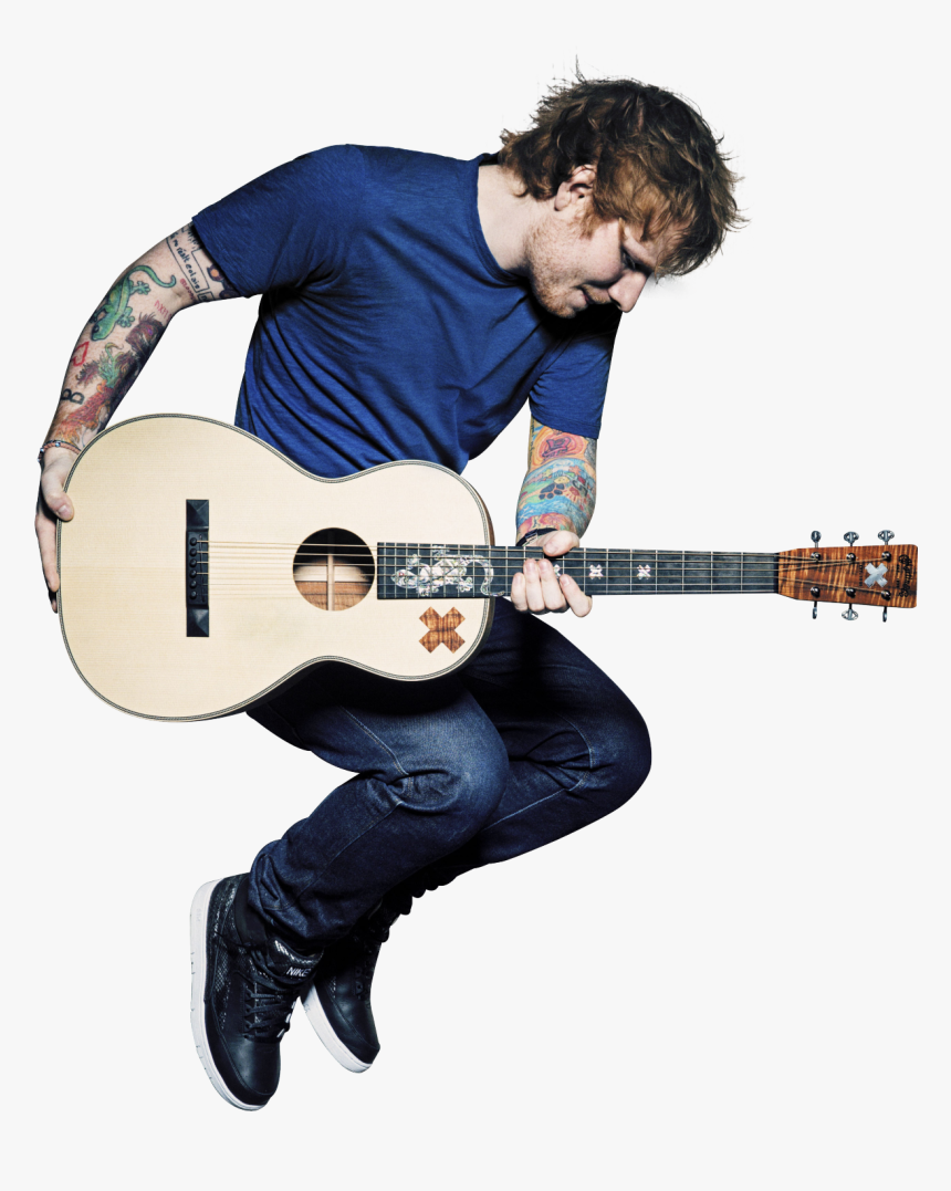 Ed Sheeran With Guitar, HD Png Download