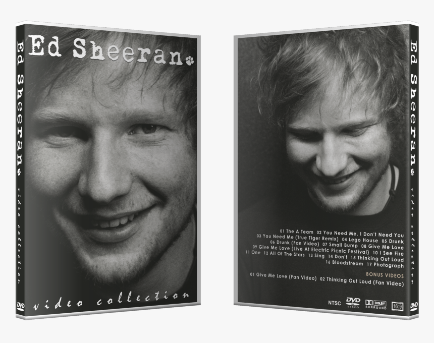 Ed Sheeran - Video Collection - Book - Ed Sheeran, HD Png Download