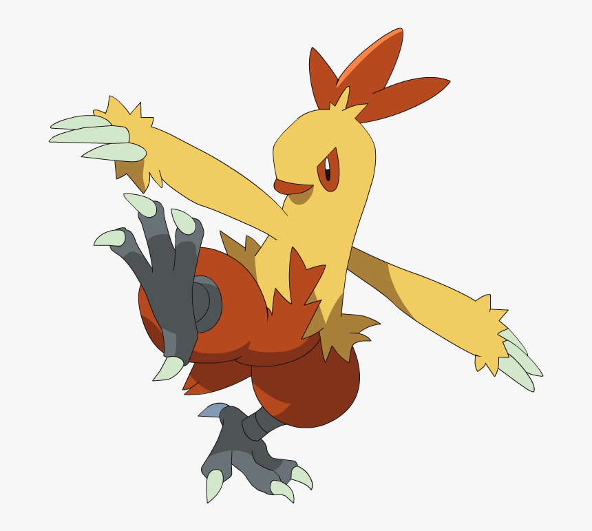 Transparent Blaziken Png - Pokemon Combusken, Png Download