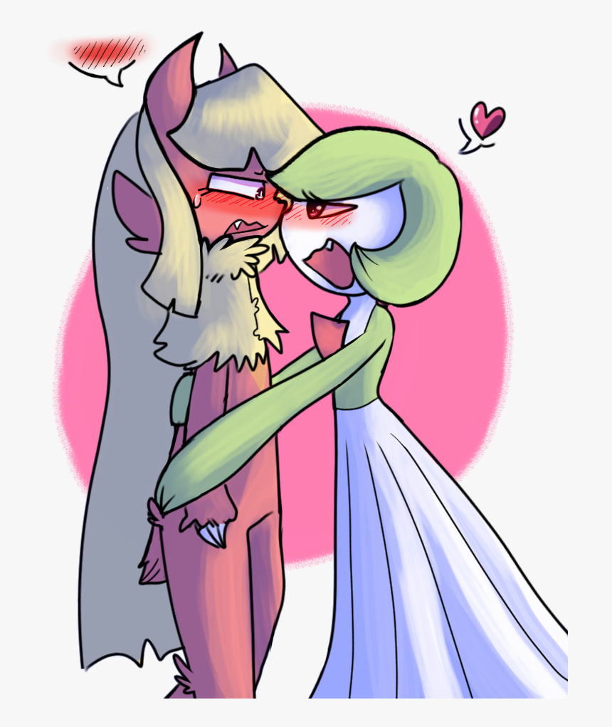 Blaziken X Gardevoir - Cartoon, HD Png Download