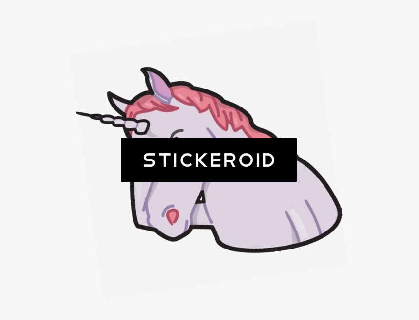 Unicorn Facepalm Gesture Reaction Единорог Лицоладонь - Facepalm Unicorn, HD Png Download