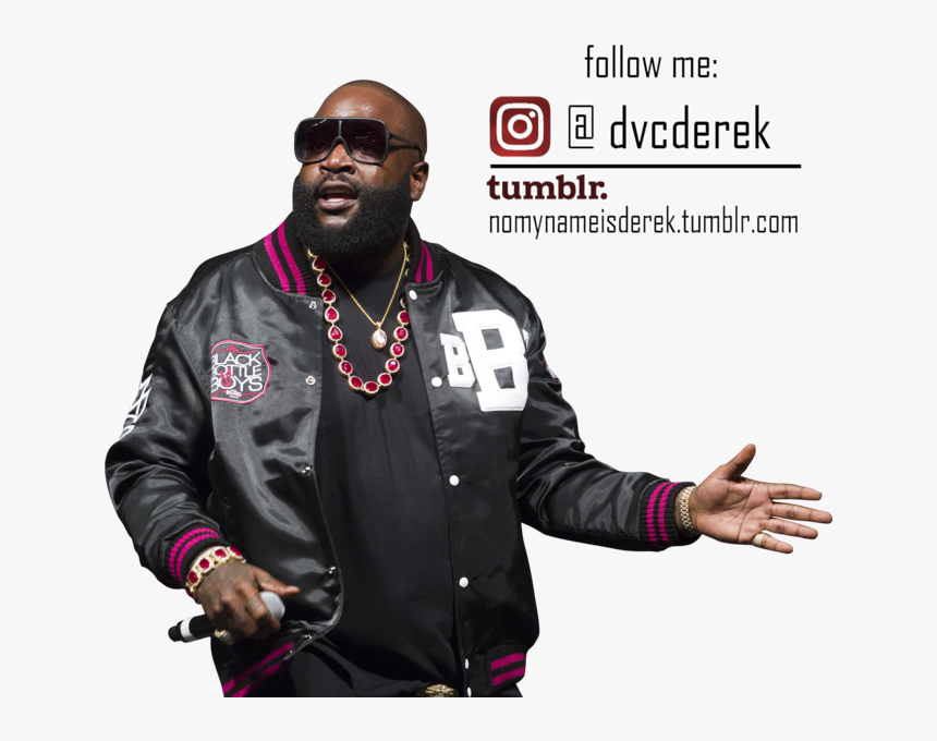 Transparent Rick Ross Png - Leather Jacket, Png Download