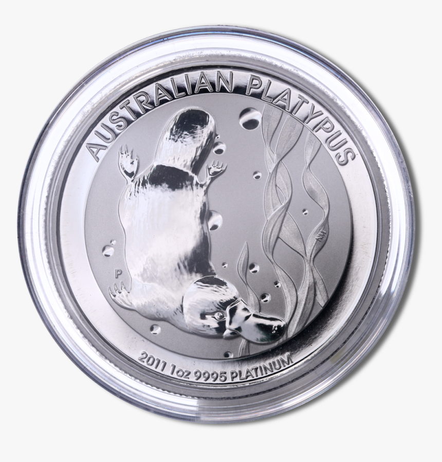 1 Oz Platypus Platin Coin Capsule - Silver, HD Png Download