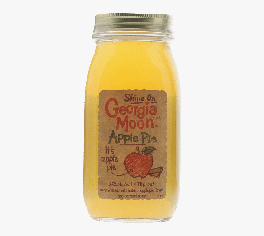 Georgia Moon Apple Pie - Georgia Moon Corn Whiskey, HD Png Download