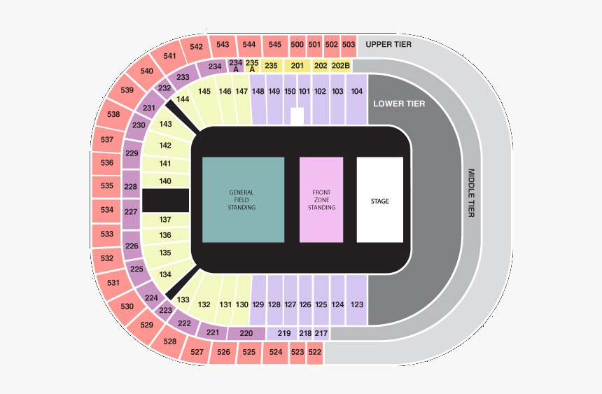 Ed Sheeran Roundhay Park Seating Plan, HD Png Download