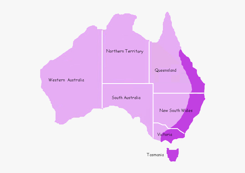 Platypus Distribution - Distribution Of The Platypus, HD Png Download