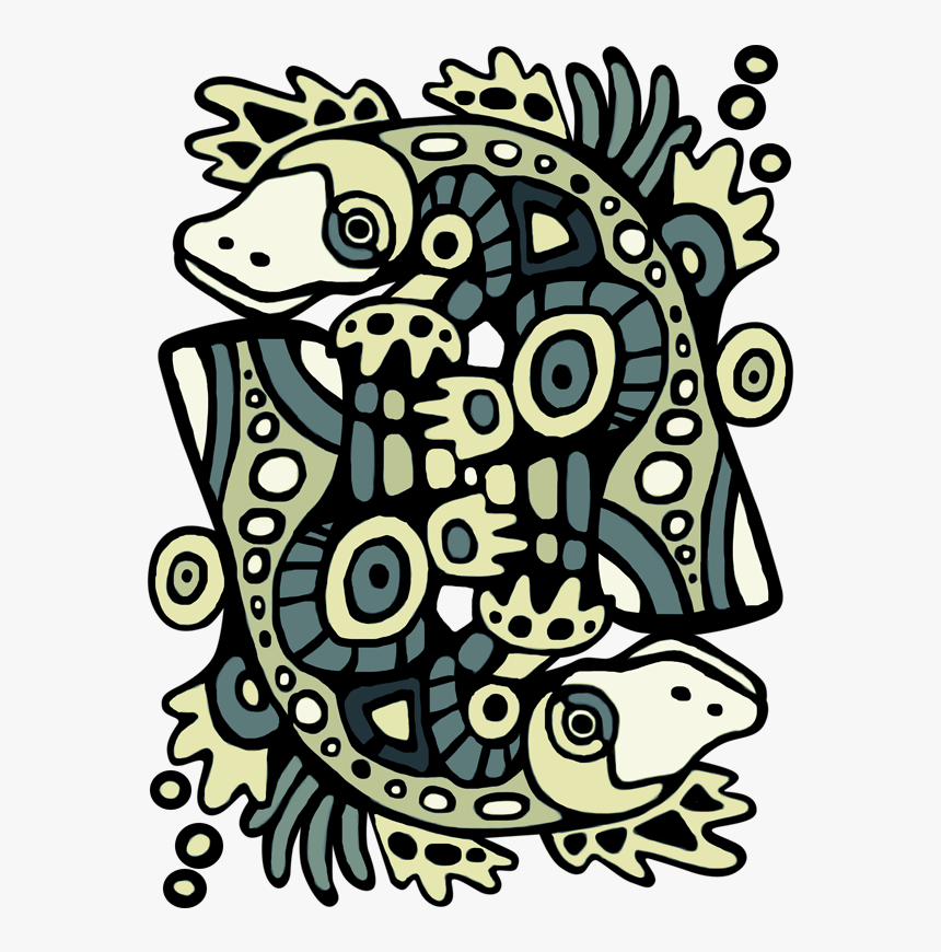Platypus Abstract Art, HD Png Download