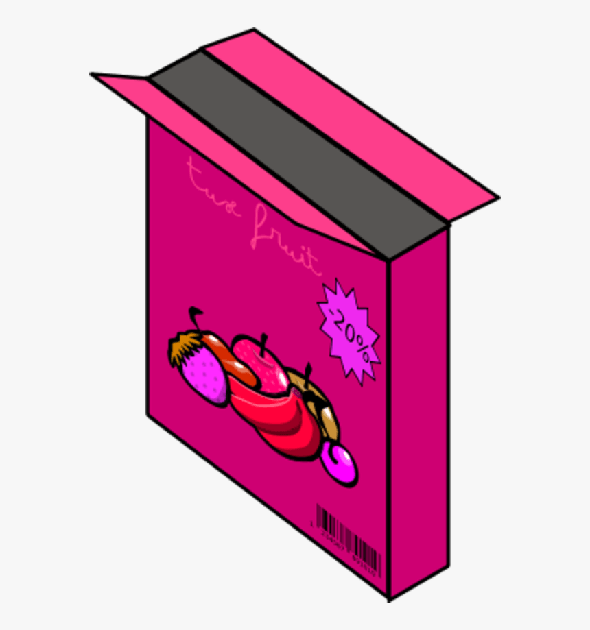 Cereal Box Clipart - Transparent Background Cereal Box Clipart, HD Png Download
