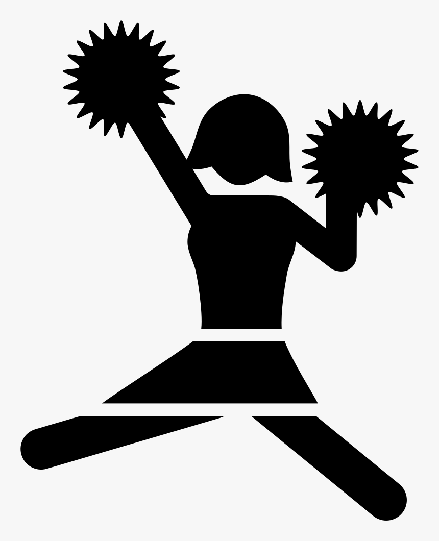 American Football Cheerleader Jump - Prescot Primary School Logo, HD Png Download