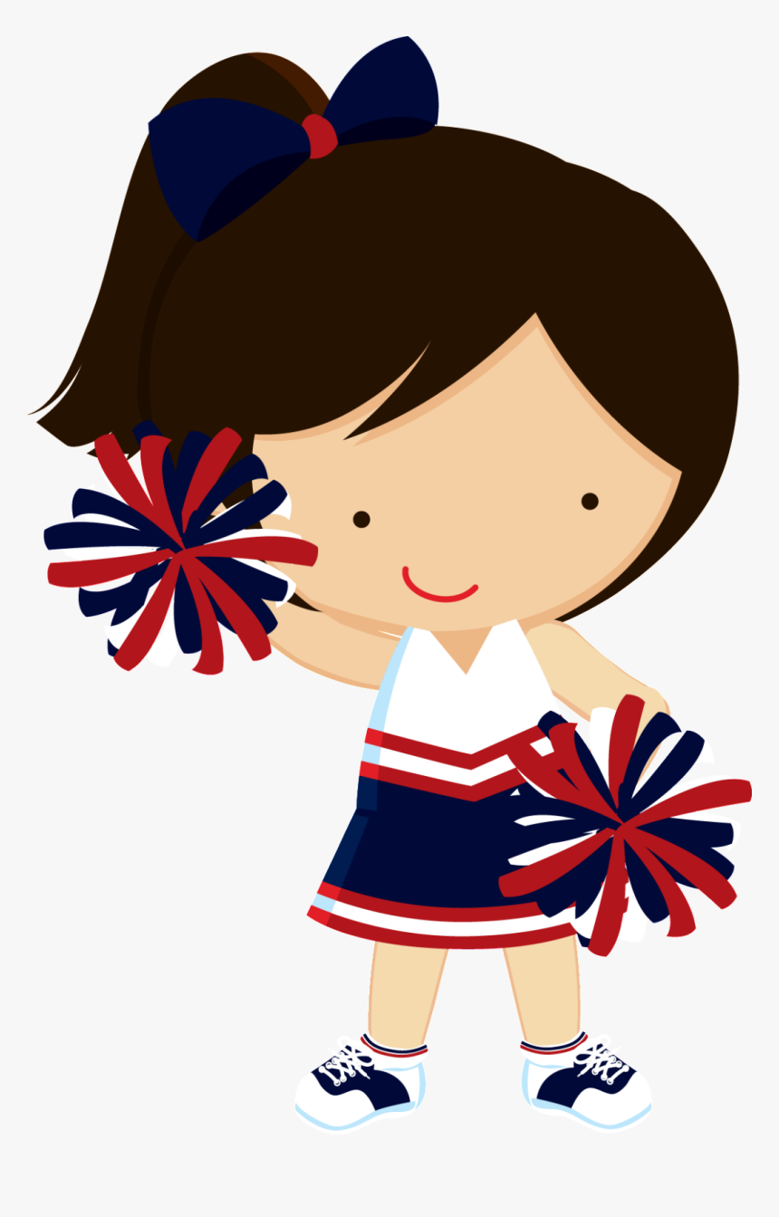 Baby Cheerleader Clipart - Cheerleader Cute Clipart, HD Png Download