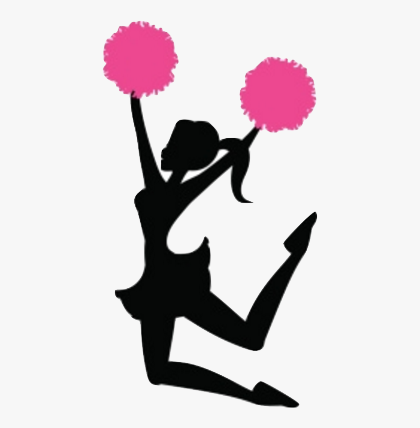 Transparent Cake Silhouette Png - Cheerleading, Png Download