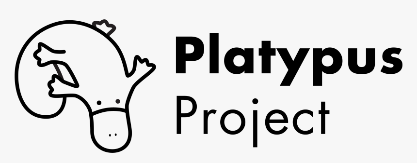 The Platypus Project Logo, With A Simple Line Drawing, HD Png Download