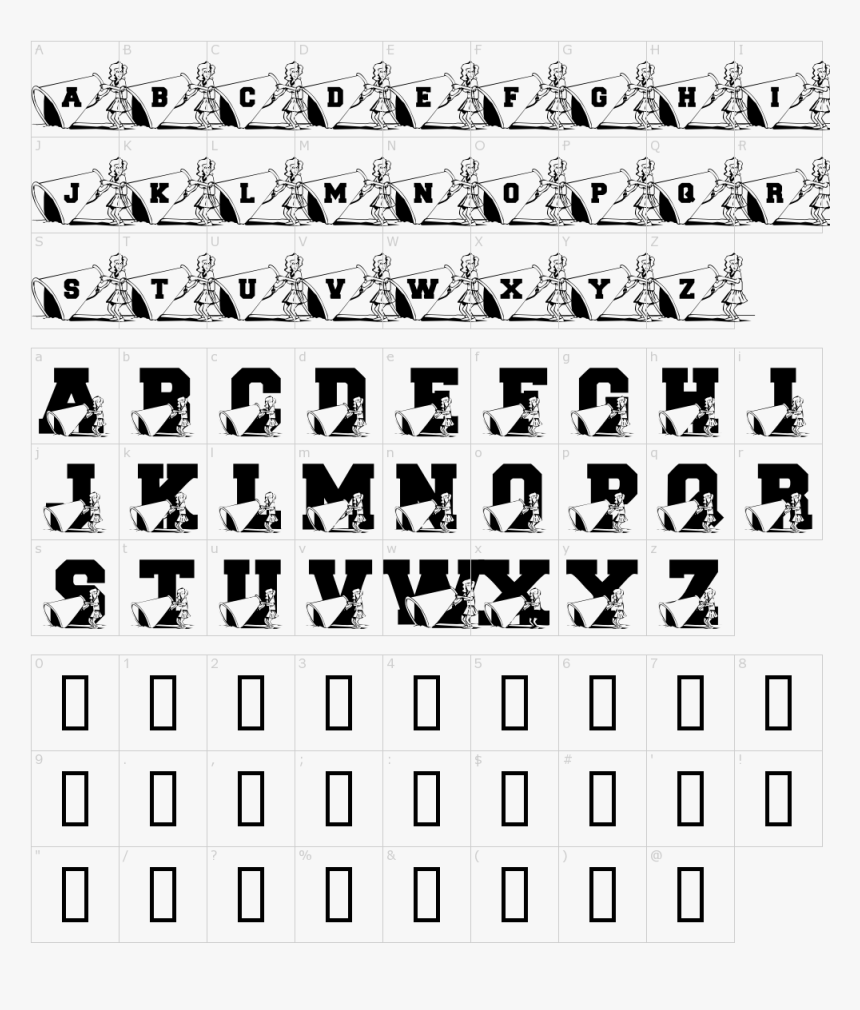 Cheerleader Font, HD Png Download