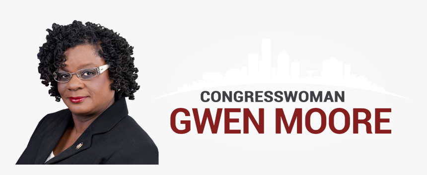Gwen Moore, HD Png Download
