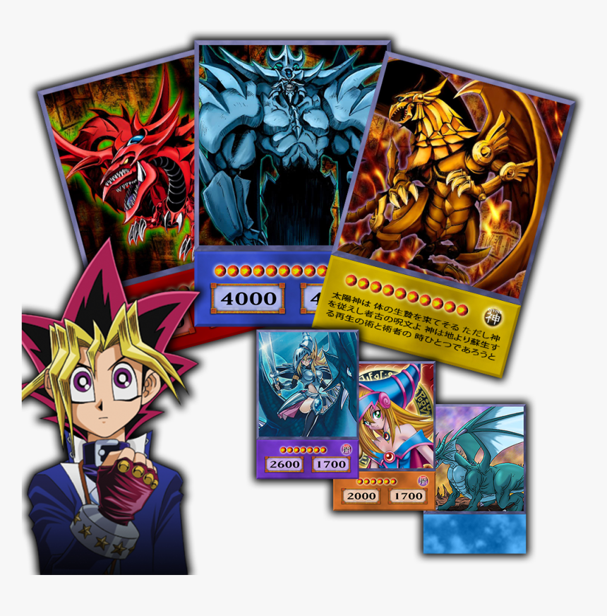 Title 
										 Style Max Height - Yami Yugi Anime Style Card, HD Png Download