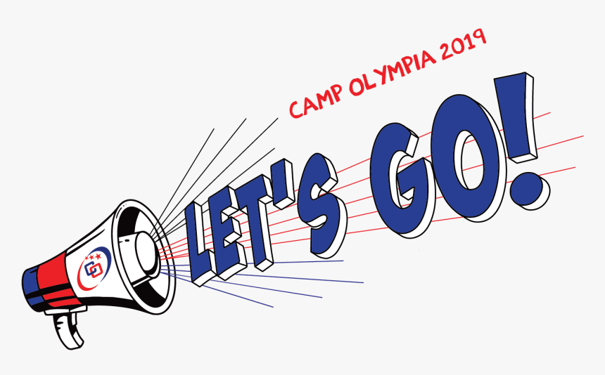 Camp Olympia Let S Go - Camp Olympia Let's Go, HD Png Download