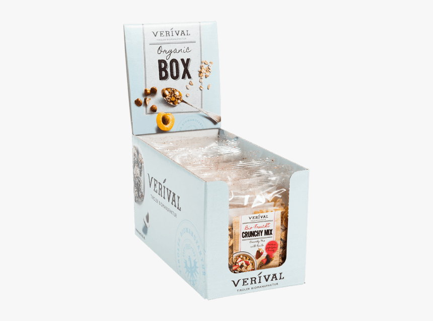 Verival Cereal-box Frucht Crunchy Mix 10x 45g - Chocolate, HD Png Download
