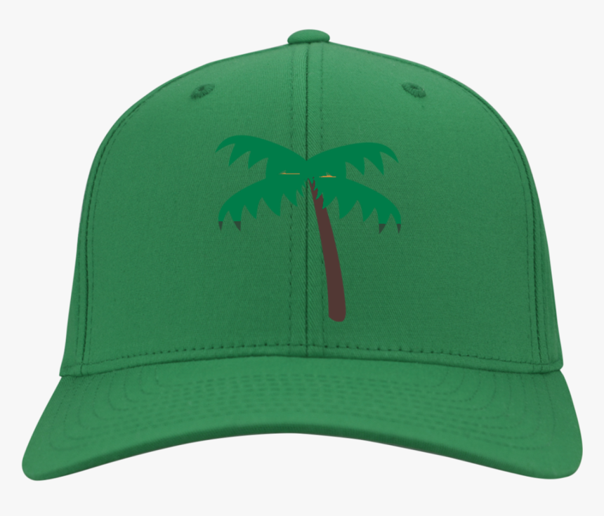 Palm Tree Emoji Stc10 Sport-tek Dry Zone Nylon Cap - Baseball Cap, HD Png Download