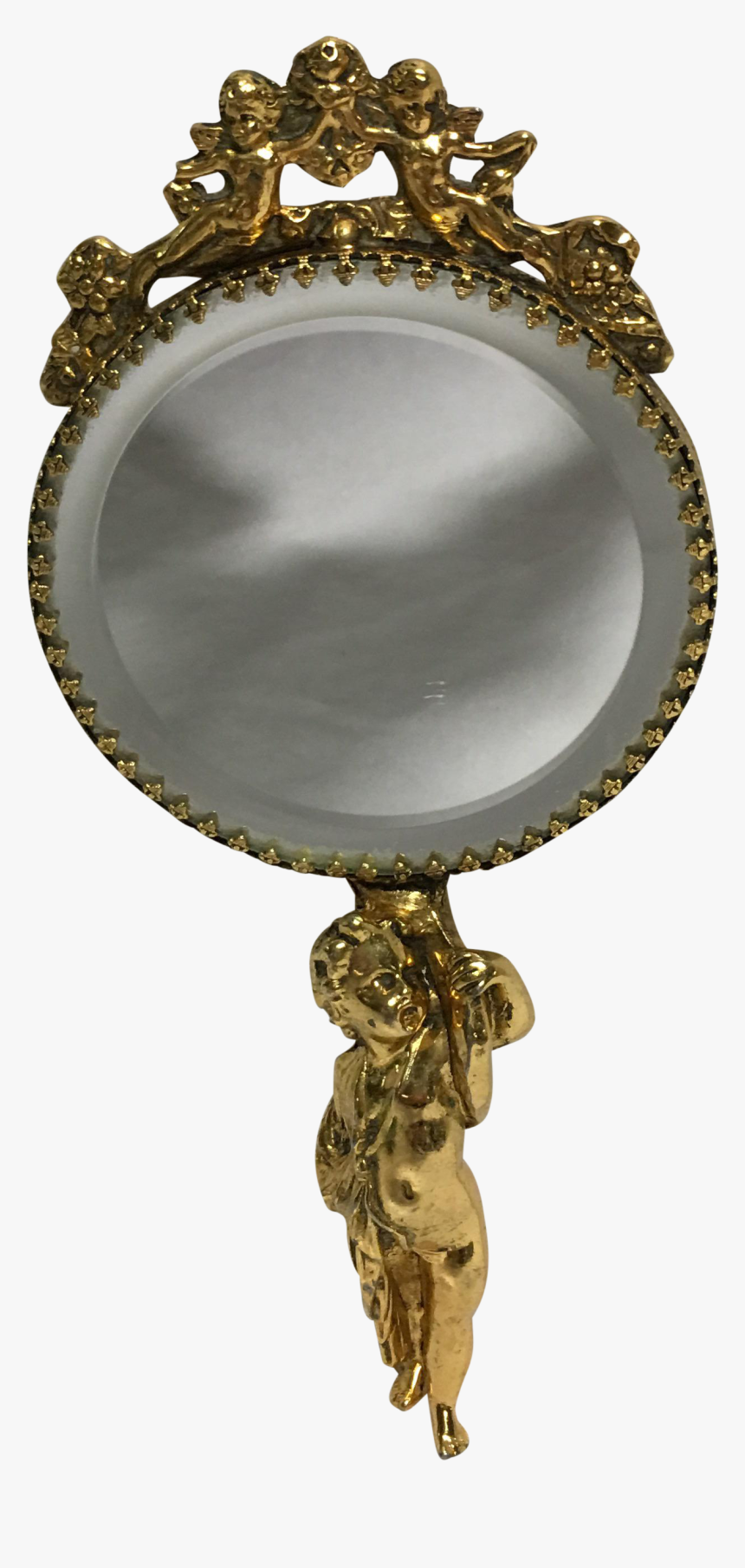 Clip Art Vintage Goldtone Cherub Chairish - Antique, HD Png Download