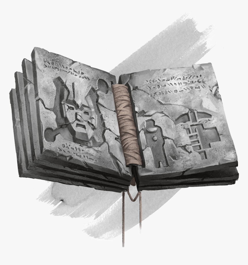 Manual Of Golems - Magic Book Fantasy Drawing, HD Png Download