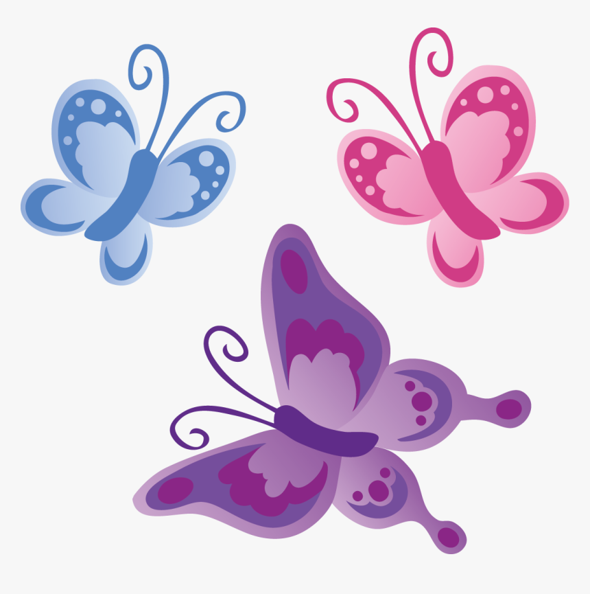 Purple Butterfly Png, Transparent Png
