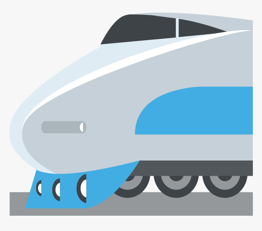 File - Emojione 1f685 - Svg - Trem Emoji Png, Transparent Png