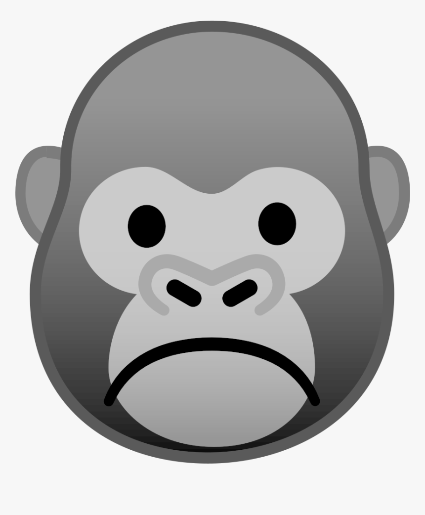 Noto Emoji Oreo 1f98d - Gorilla Emoji Png, Transparent Png