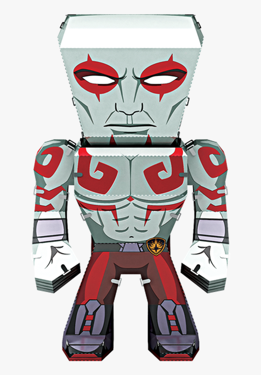 Metal Earth Guardians Of The Galaxy - Drax The Destroyer, HD Png Download