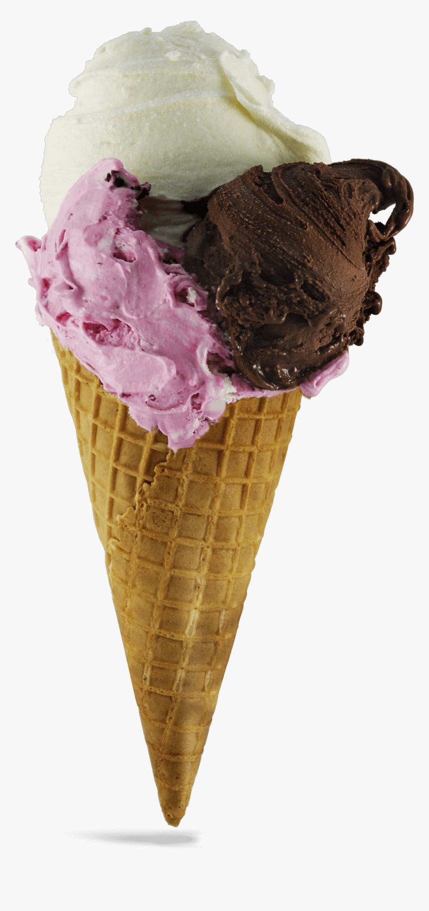 Ice Cream Cone , Png Download - Waffle Cone Ice Cream Png, Transparent Png