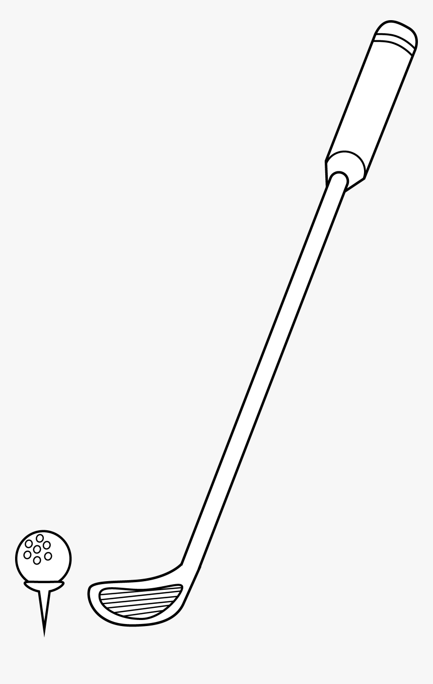 Transparent Golf Ball Clipart - Line Art, HD Png Download