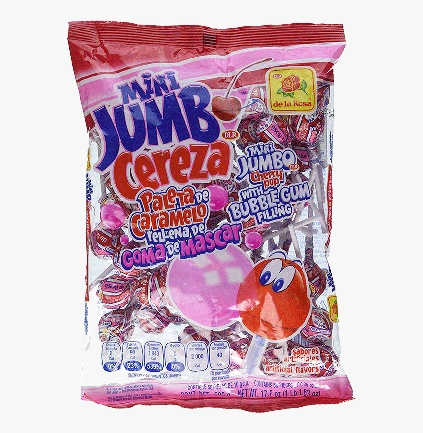 Mini Jumbo Cherry Lollipops - Lollipops Mexican, HD Png Download