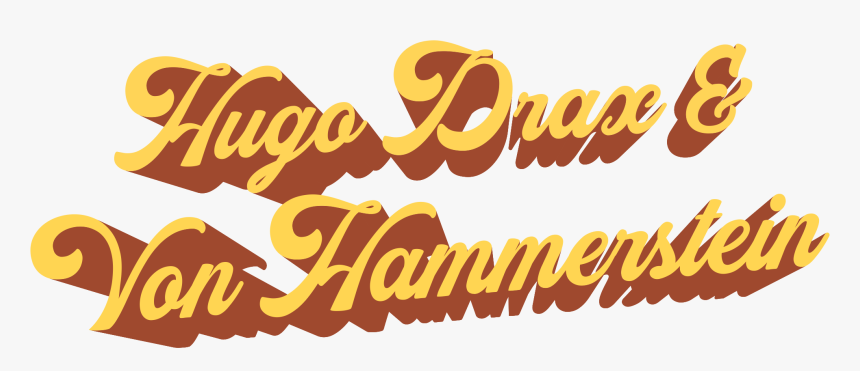 Hugo Drax &von Hammerstein - Poster, HD Png Download