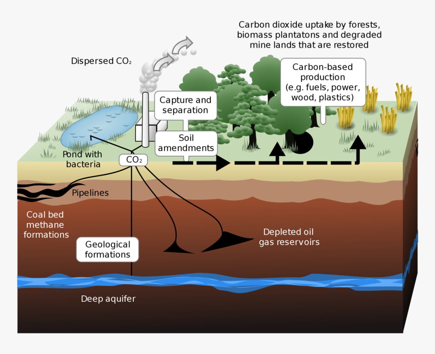 Carbon Capture - Carbon Capture And Storage, HD Png Download