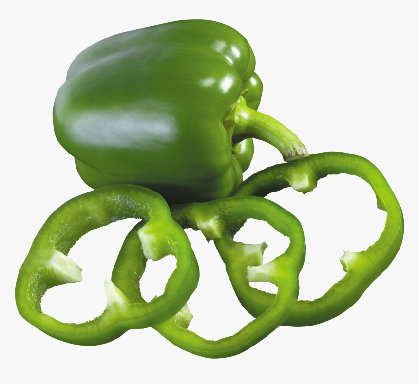 Green Pepper Png, Transparent Png