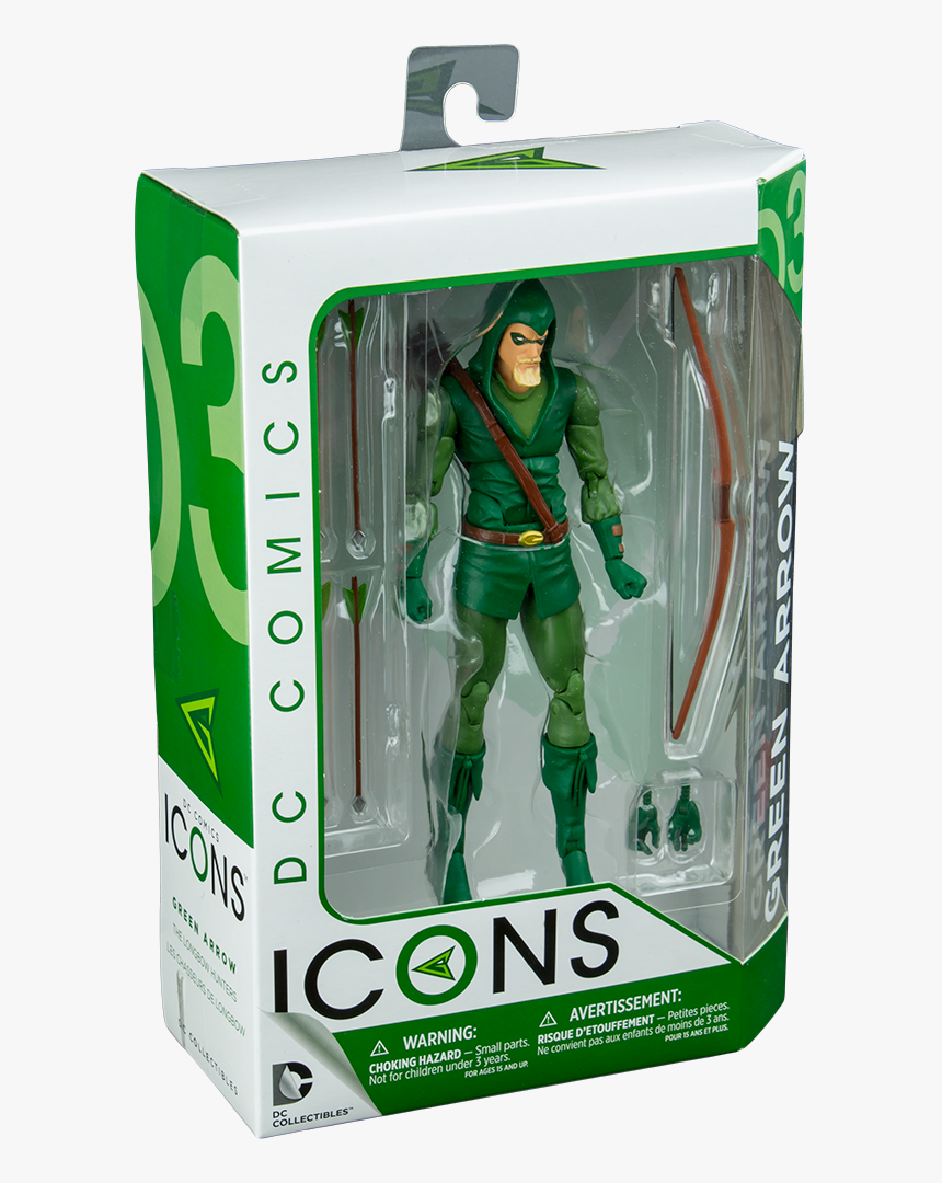 Transparent Green Arrow Comic Png - Dc Collectibles Icons Green Arrow, Png Download