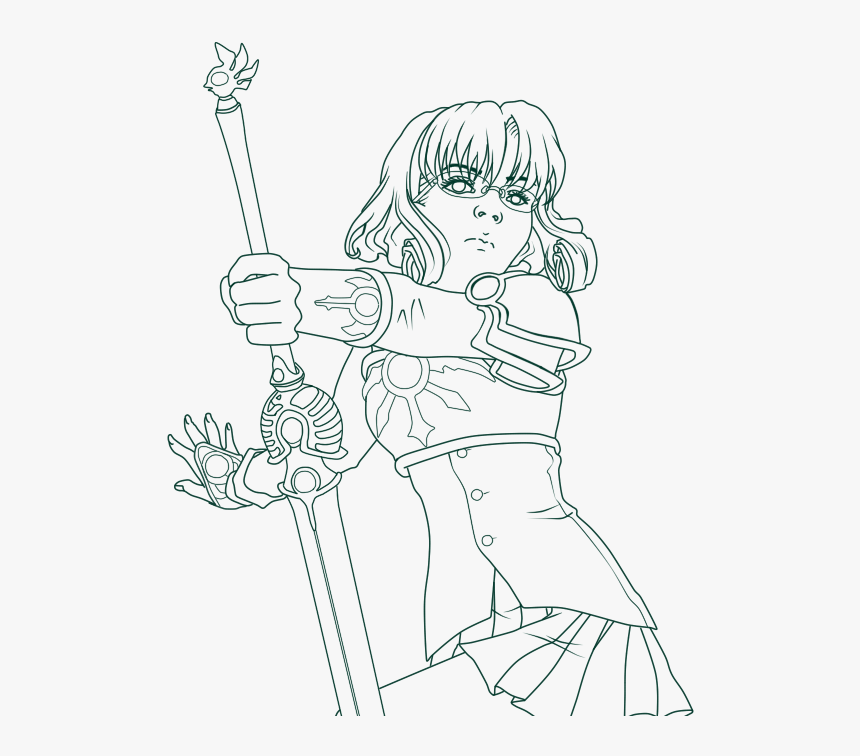 Cinch Gaming Lineart - Cartoon, HD Png Download