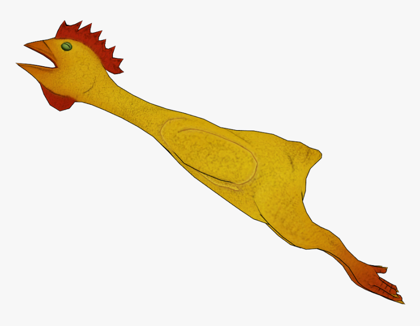 Rubber Chicken Png - Rubber Chicken, Transparent Png