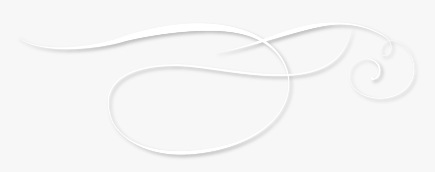 White Swirl Designs Png - Oval, Transparent Png