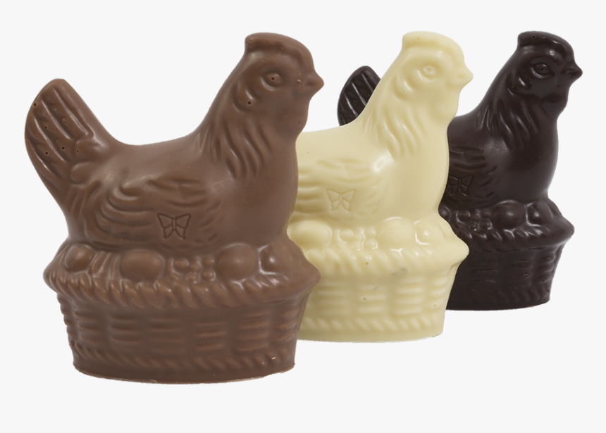 Hen In Basket - Rooster, HD Png Download
