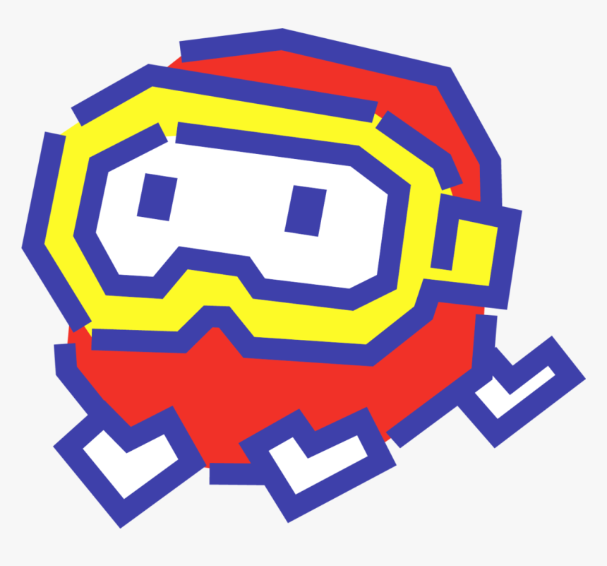 Pac-man Wiki - Pooka Dig Dug, HD Png Download