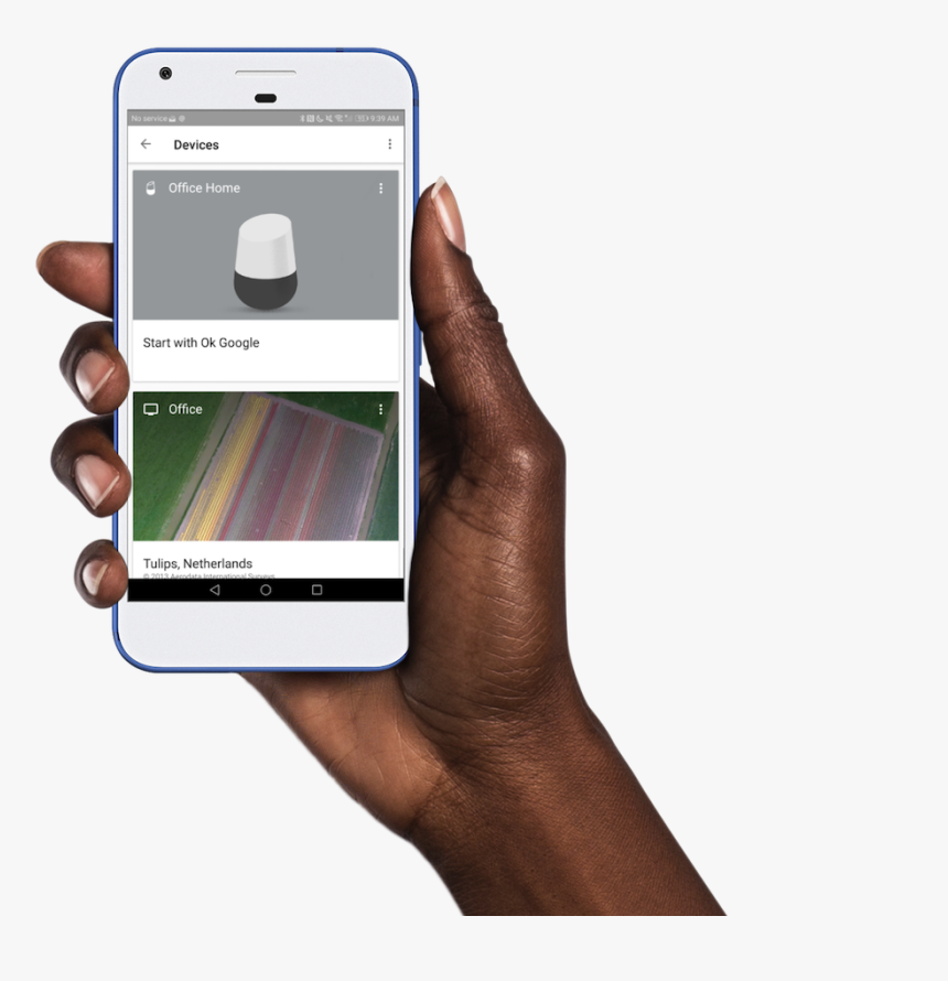Phone In Hand Png - Google Pixel Hand Png, Transparent Png