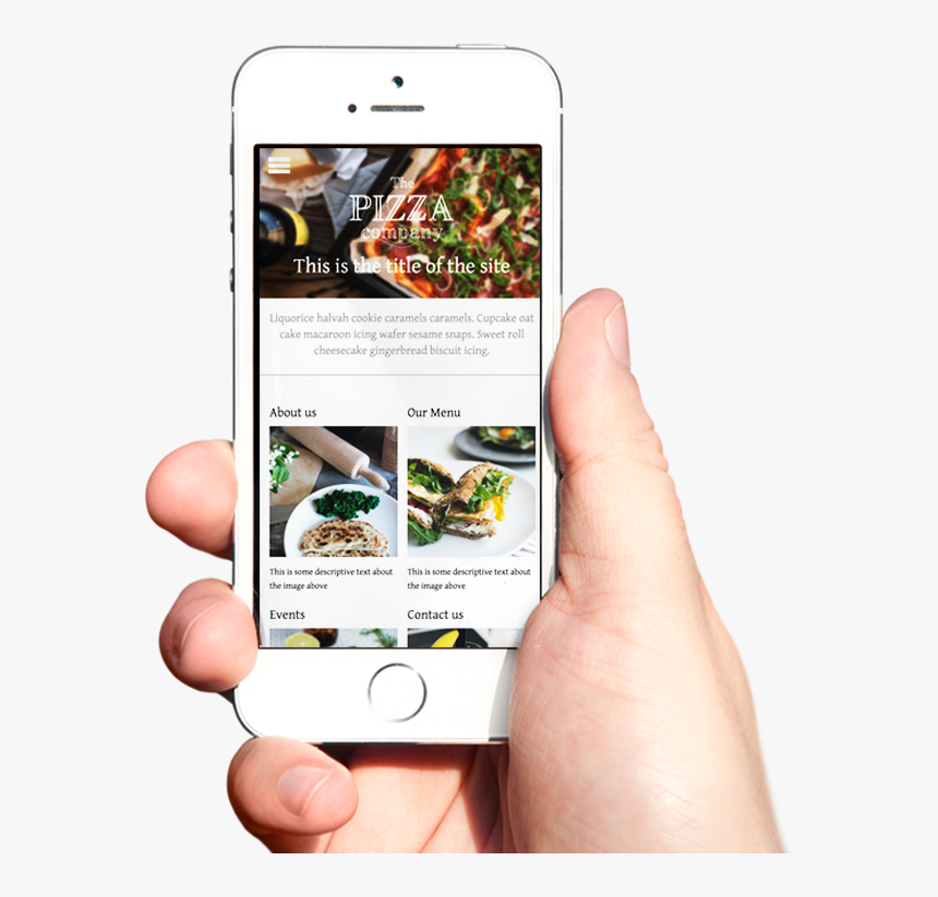 Hand Holding An Iphone - Iphone Foto Quran App, HD Png Download