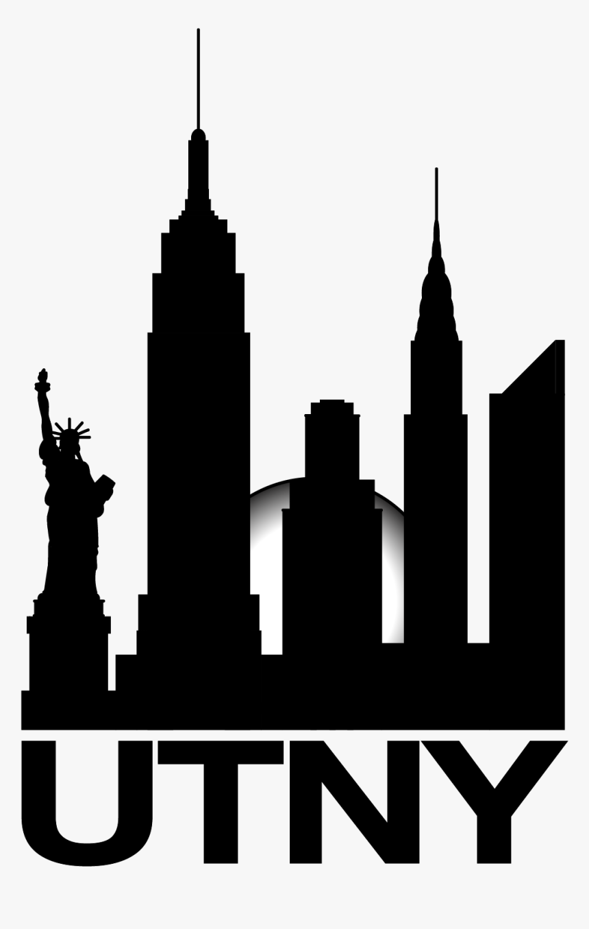 Transparent Statue Of Liberty Silhouette Png - Flatiron Building Silhouette, Png Download