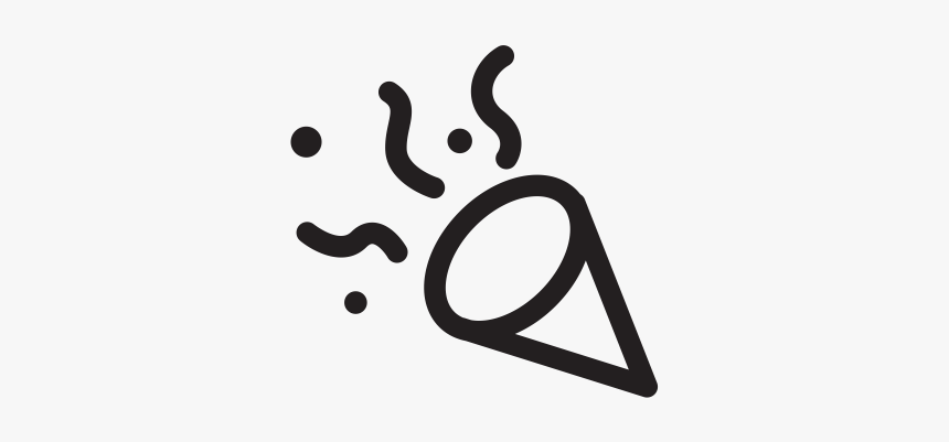 Transparent Clipart Party Popper, HD Png Download