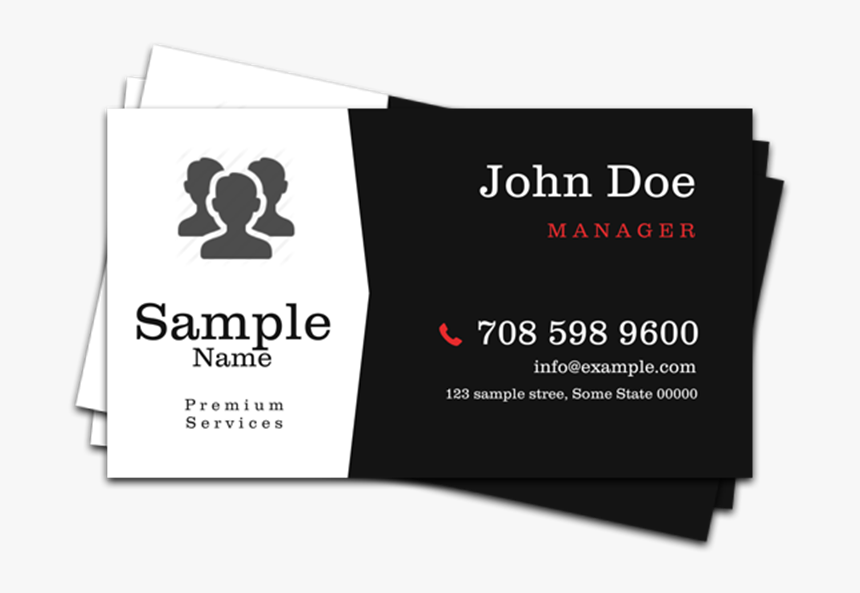 Transparent Business Card Png - Graphic Design, Png Download