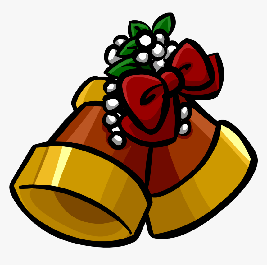 Club Penguin Bells , Png Download - Animated Christmas Bell Png, Transparent Png