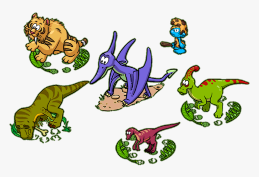 Caveman Dinosaurs - Caveman Smurf, HD Png Download