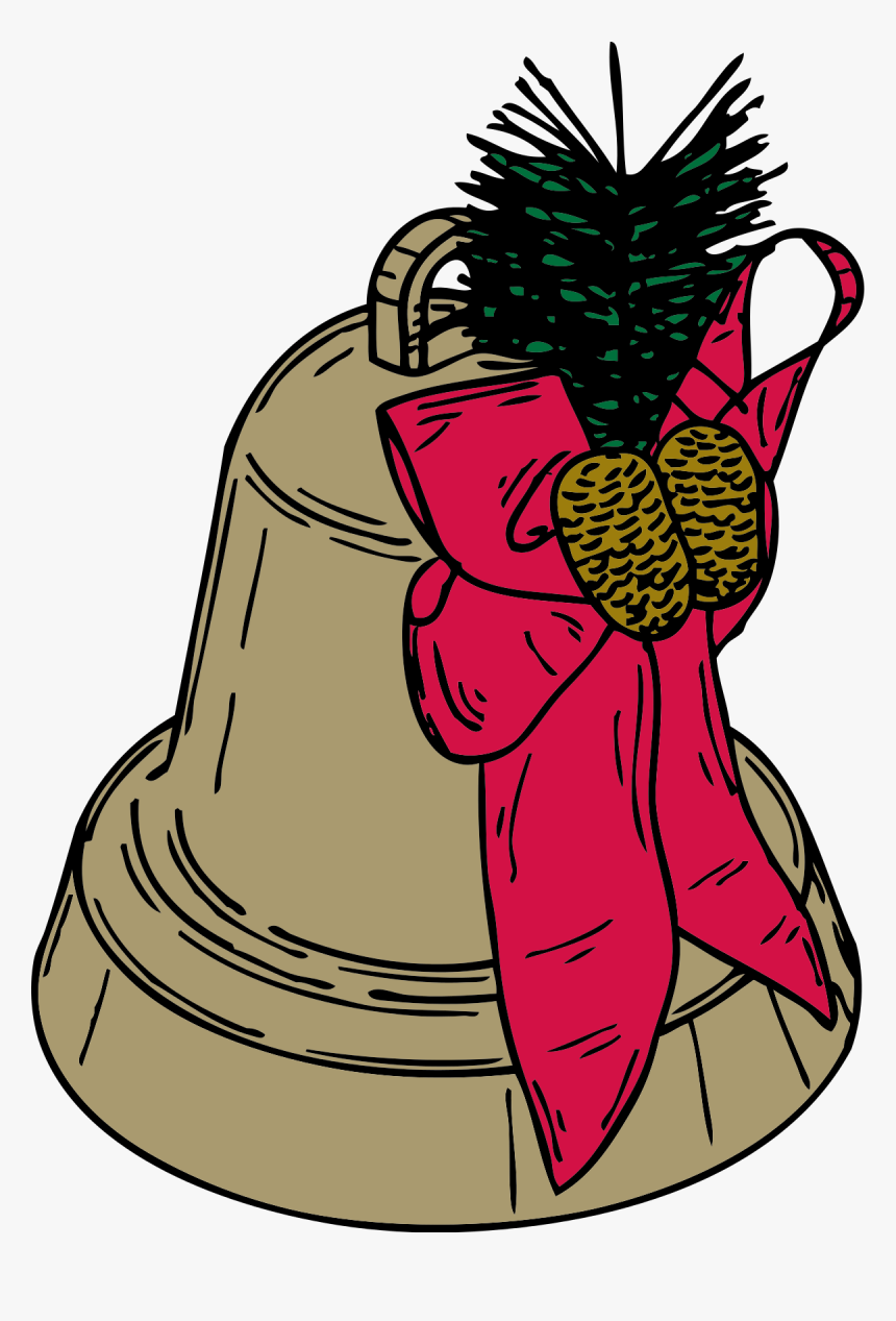 Christmas Bell Clipart, HD Png Download