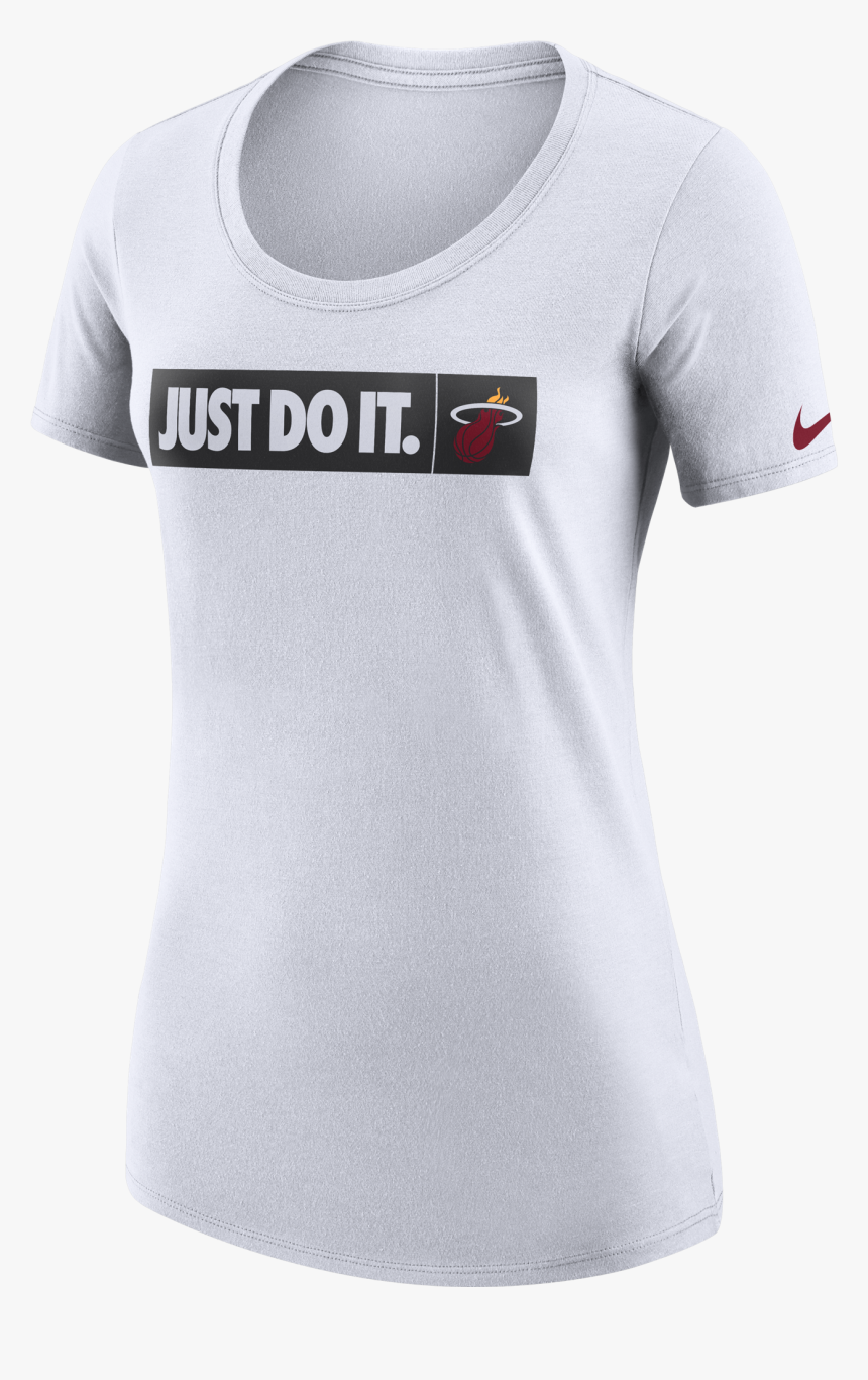 Nike Miami Heat Ladies Just Do It Tee - Just Do, HD Png Download